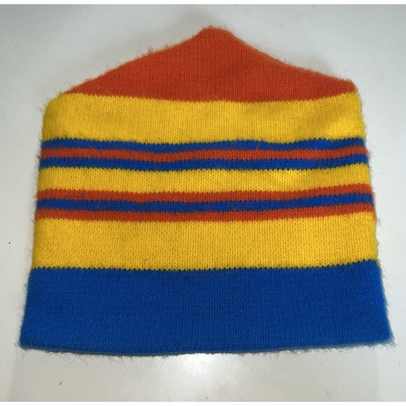 Vintage Aris Ski Hats Beanie Skull Cap Toque Fair Isle Knit New York USA RARE - Picture 1 of 3